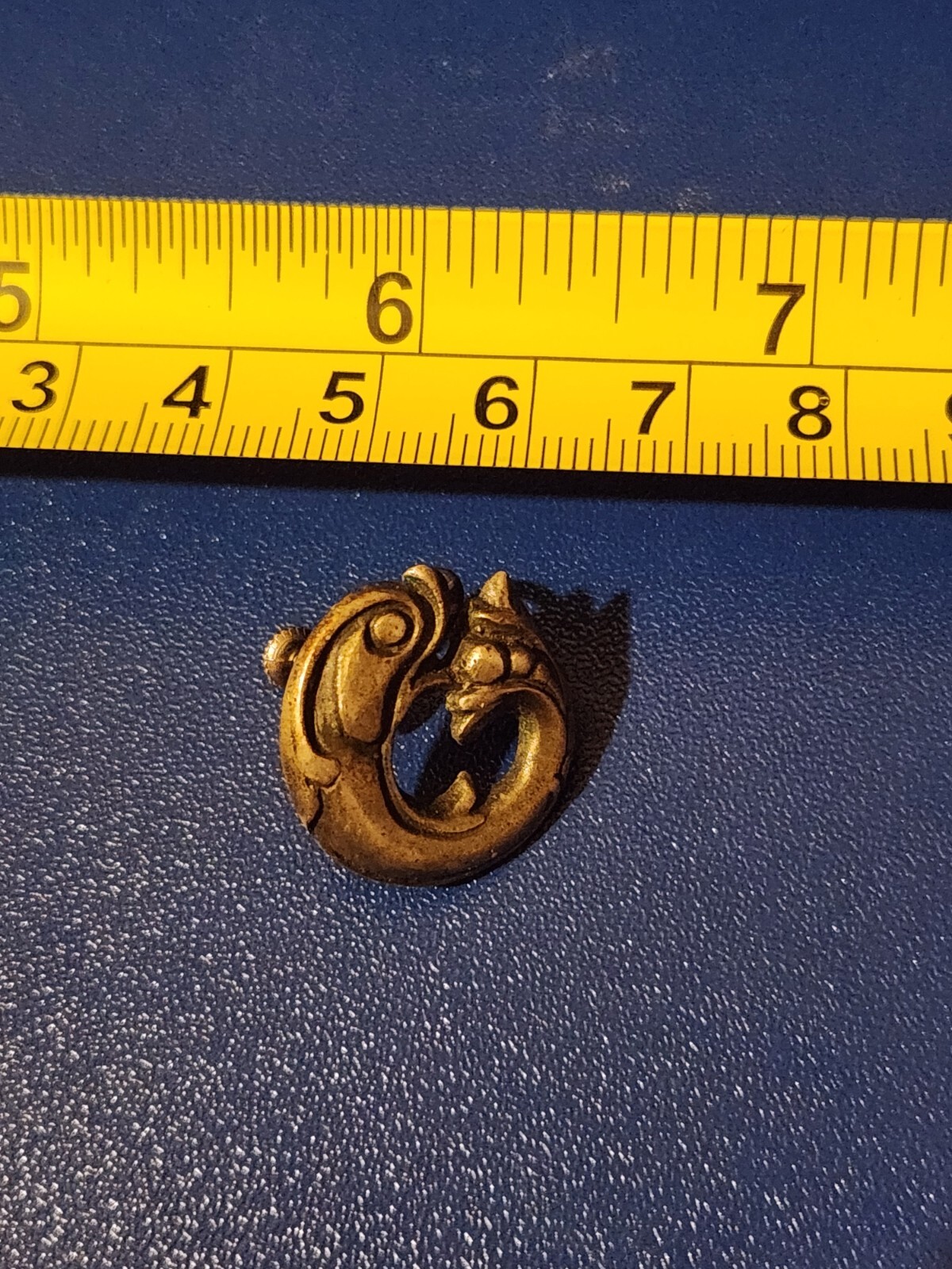 Vintage Sterling Viking Craft Fish Screw Back Earrings