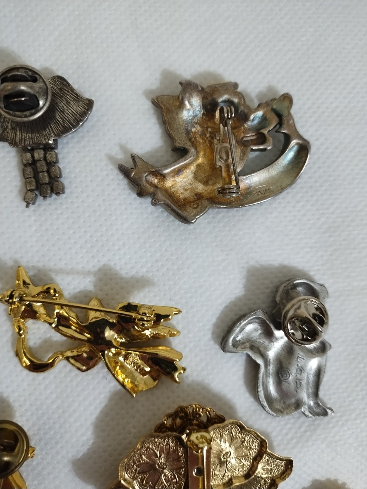 Vintage to Now ANGELS Pins Brooches 25 Pcs Read Description!