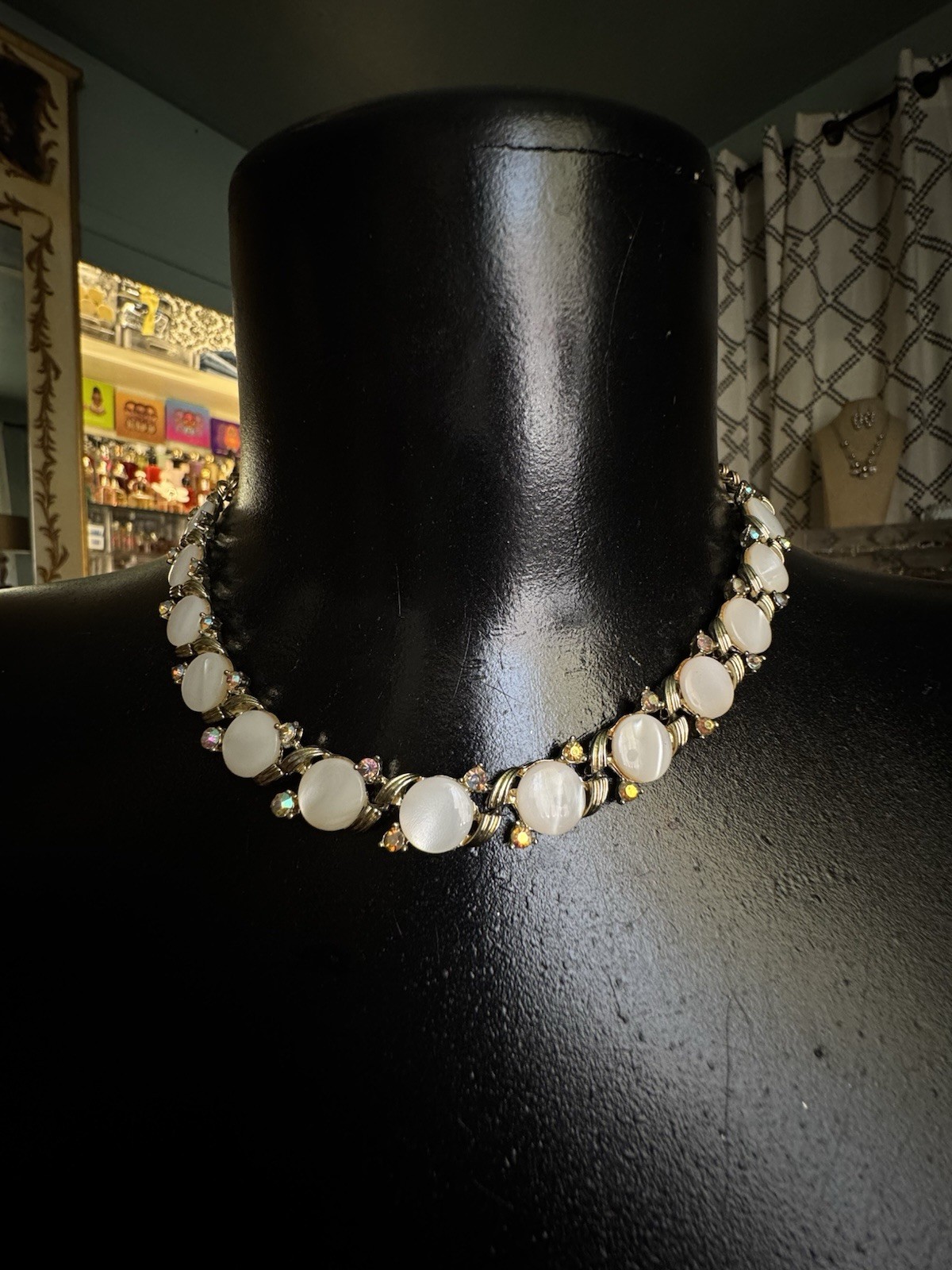 Vintage Judy Lee Moonglow Necklaces