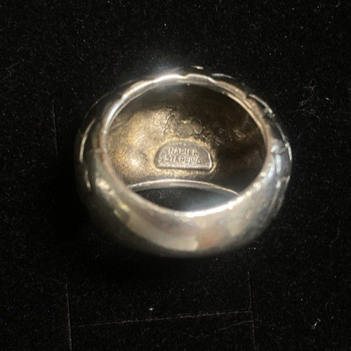 Vintage Sterling Napier High Dome Basket Weave Ring. Circa1940-1950 (13.62) G TW
