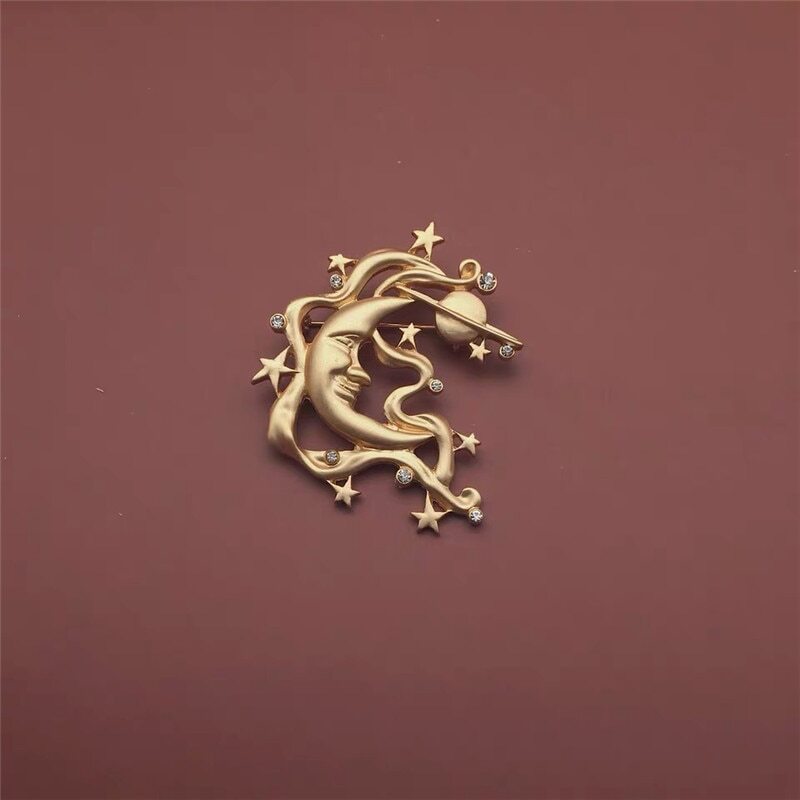 Women Vintage Brooch Pin Wedding Party Antique Jewelry Accessories Suit Corsage