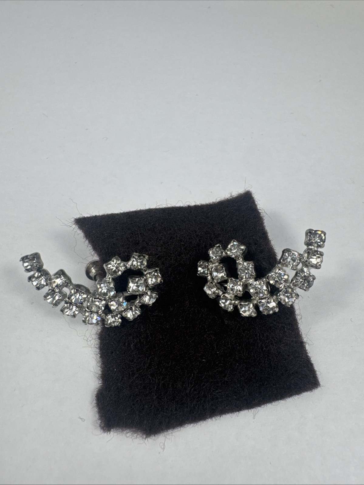 KRAMER Vintage Signed Earrings Designer Costume Jewelry Estate Find