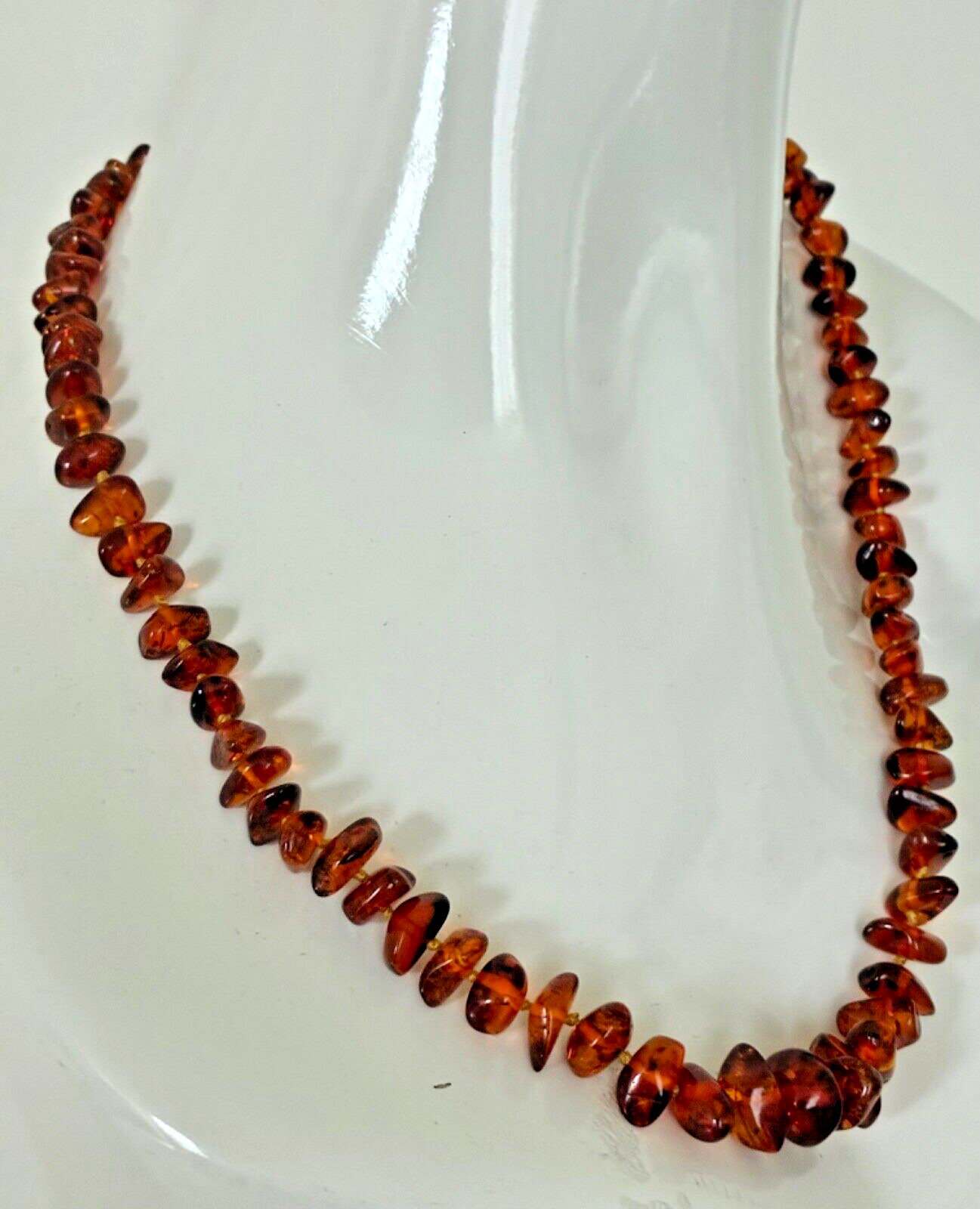Amber Necklace 21 Inches