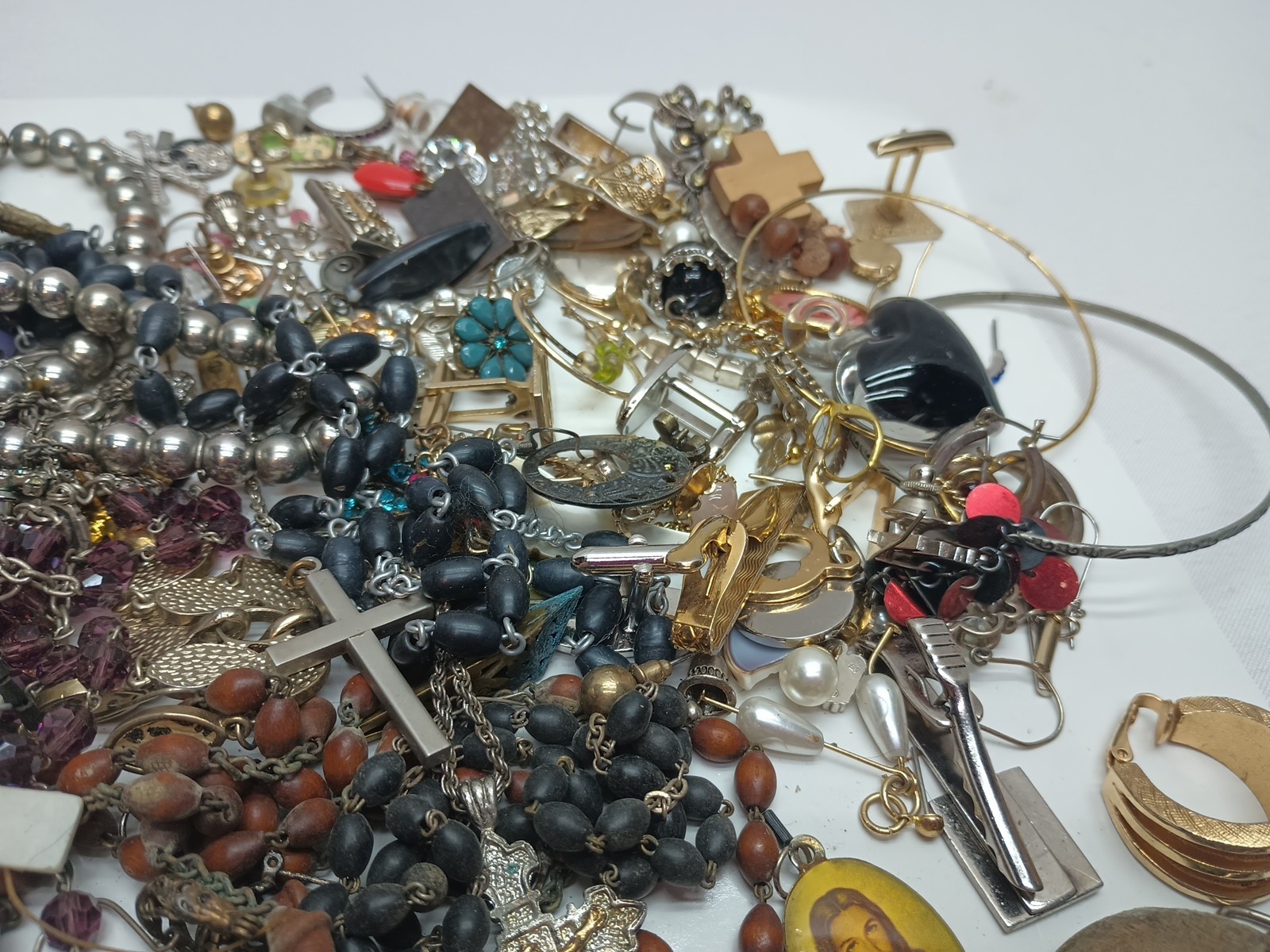 1 Lb REDESIGN/CRAFT FASHION/COSTUME JEWELRY LOT