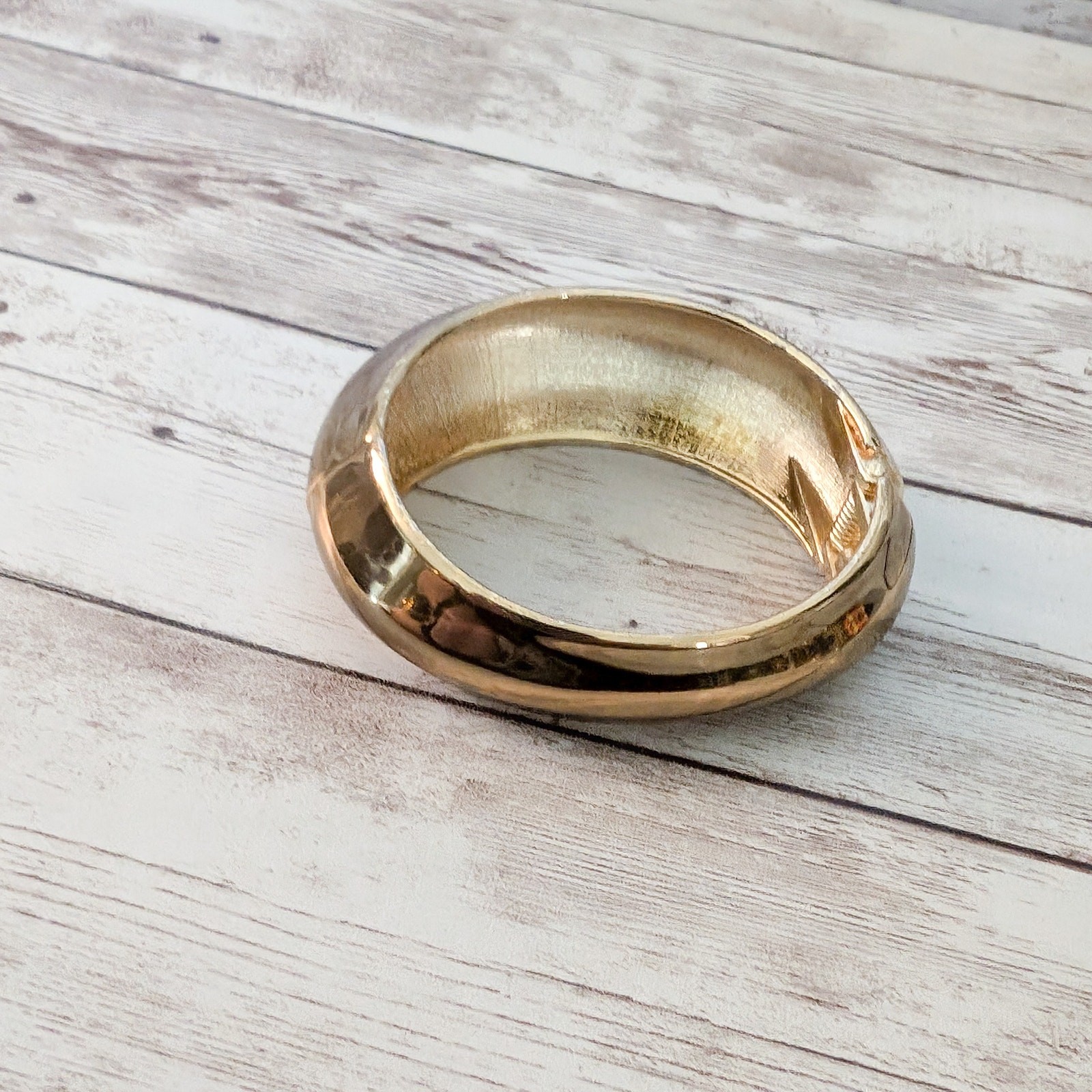 Vintage Hinged Bracelet – Marks and Signs of Wear