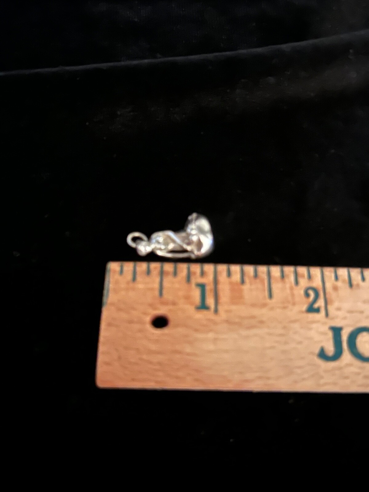 DANISH B. Munksgaard LITTLE MERMAID Statue Charm Sterling Silver Signed DM