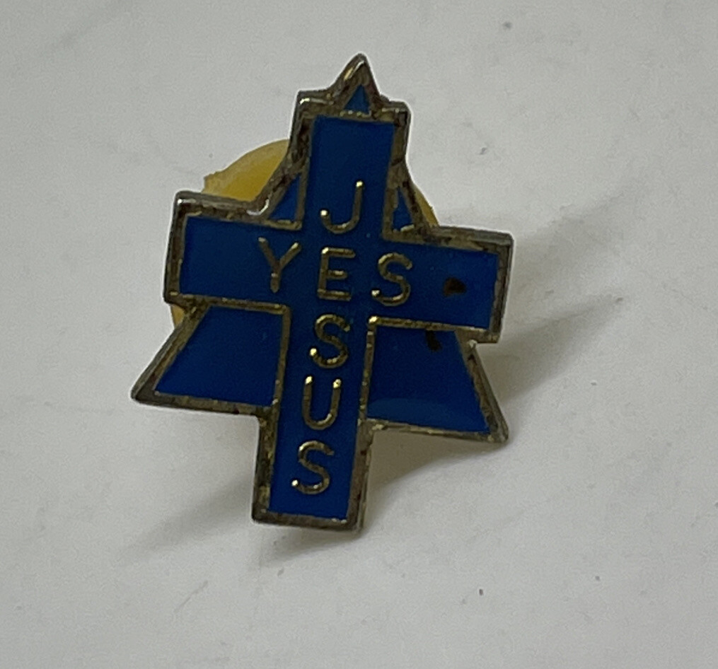 YES JESUS Hat Pin Lapel