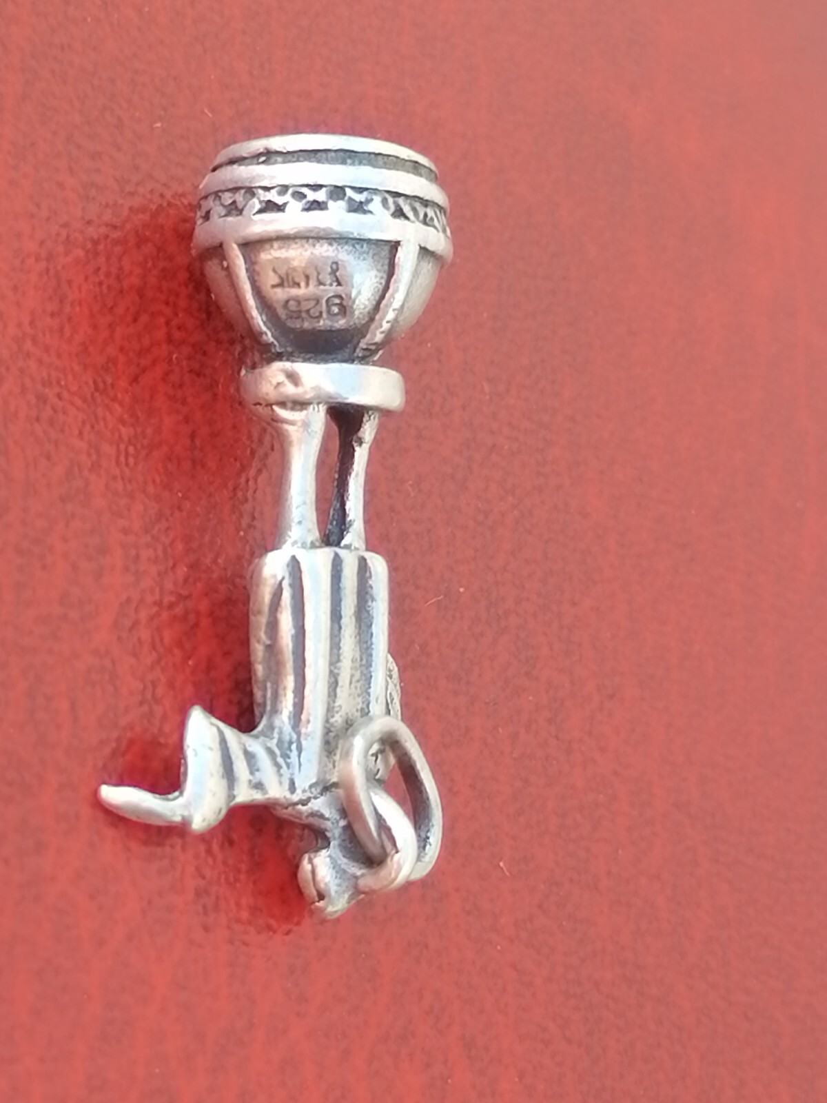 Vintage Sterling Silver 925 Figurine Statue Pendant Luxury Gift Ideas
