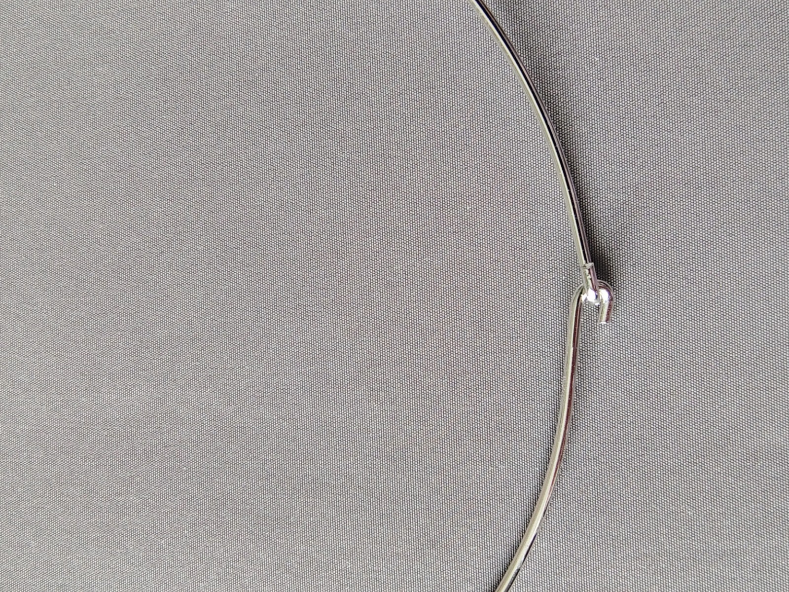 Vintage 1977 AVON ‘Spun Swirls’ Choker Necklace IOB Silvertone – Size Large