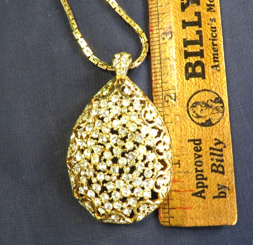 vintage Ciro rhinestone crystal necklace 1979 united kingdom
