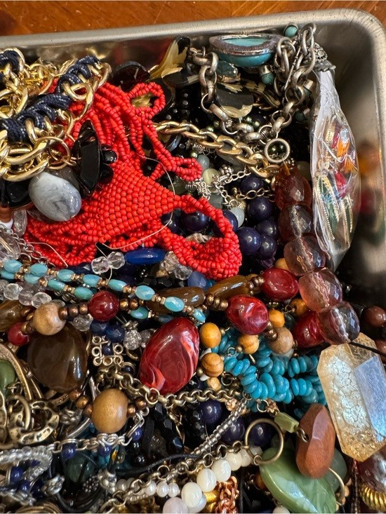 1 Lb of Assorted Jewelry Costume Mystery Resalable All Wearable BUY 3 GET 1 FREE