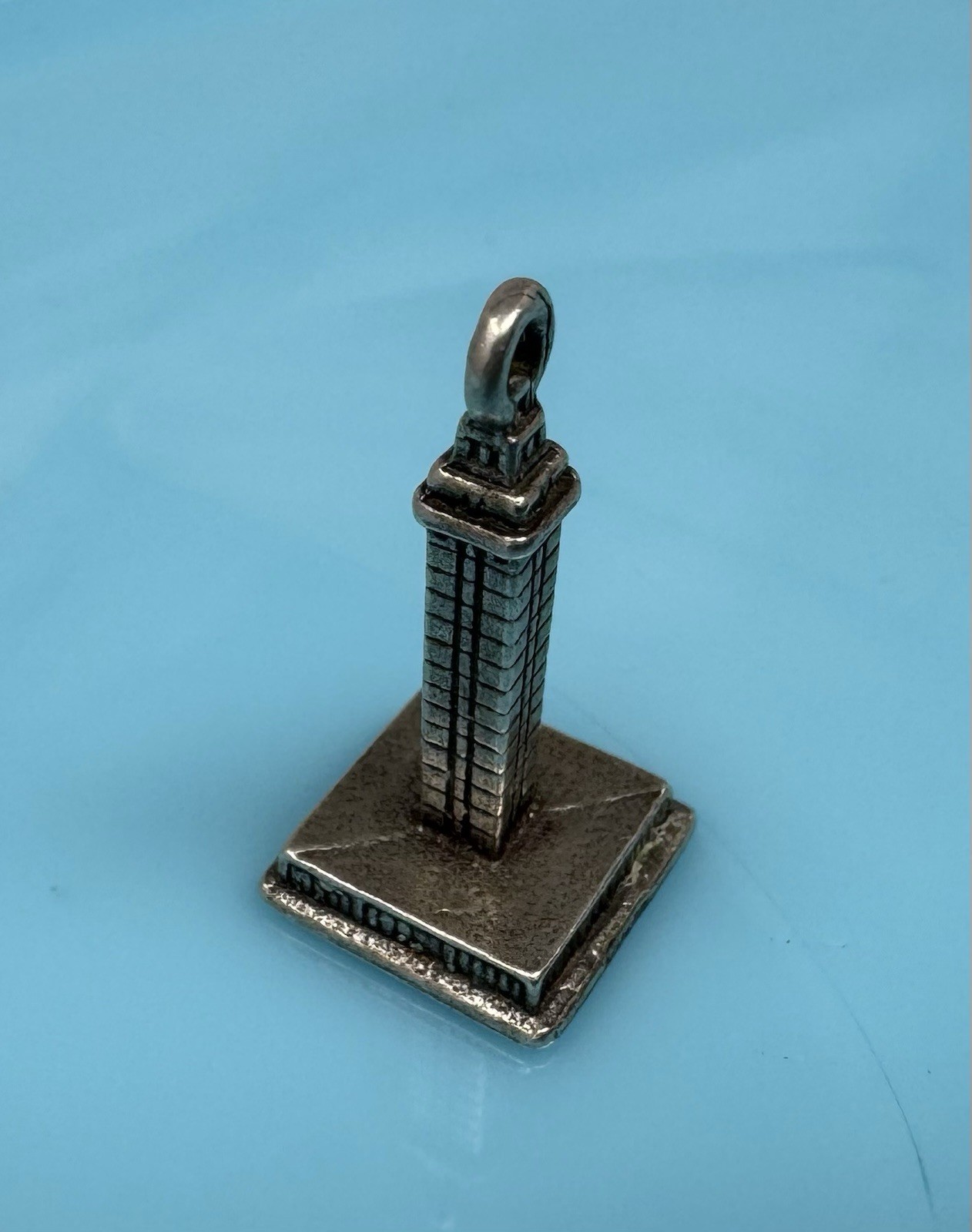 Vintage Pilgrim Monument Museum Provincetown Sterling Silver Charm 4g