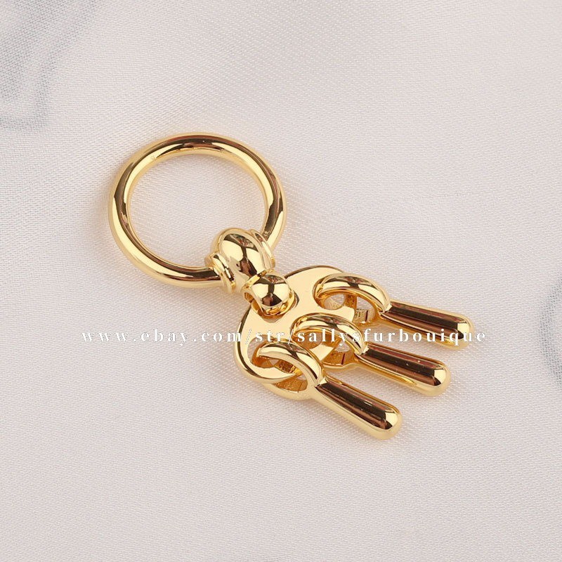 Sallys Quality 100% Copper Scarf Ring Mini Brooch For Ribbon & Silk Scarves