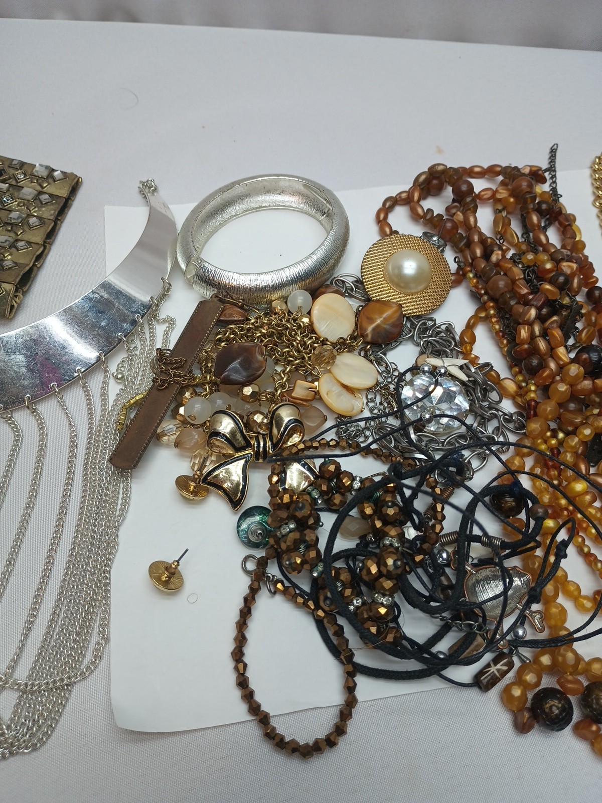 1 Lb REDESIGN/CRAFT FASHION/COSTUME JEWELRY LOT