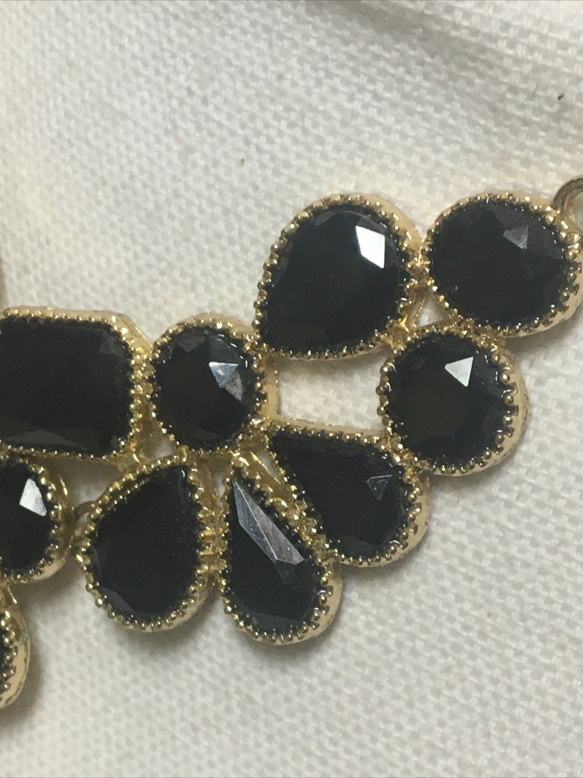 Vintage Bohemian Black & Gold Tone Necklace Fashion Jewelry Women’s Accessories