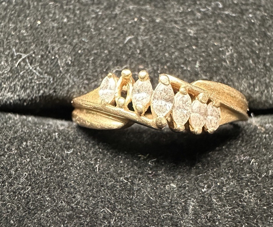 Lot of 15 Vintage 10k & 14k Gold Rings, Diamond, Ruby, Pearl, Citrine, etc