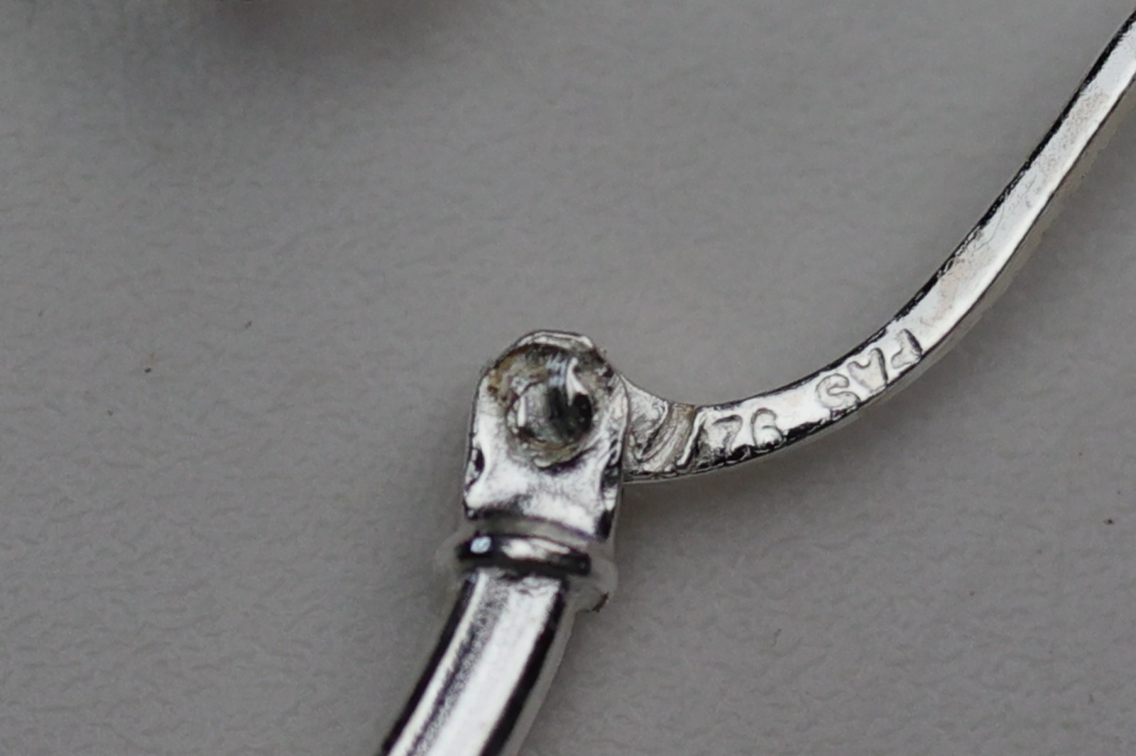 Square Tube Hoop Earrings Sterling Silver