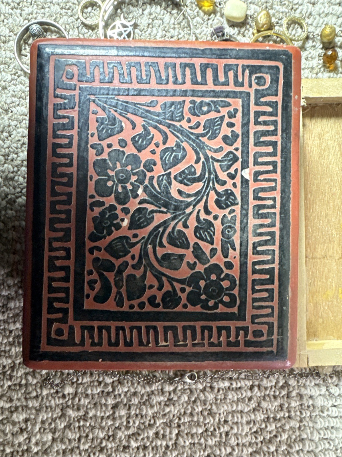 ESTATE FIND – COSMETIC JEWERLY WITH TWO JEWERLY BOXES – OVER 1 LB