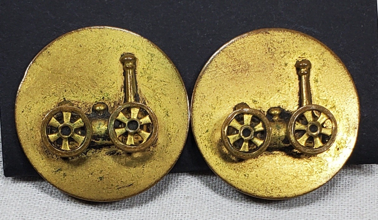 Vintage 1/20th 12k Gold Filled Circle Disc Steam Engines Screw Back Earrings