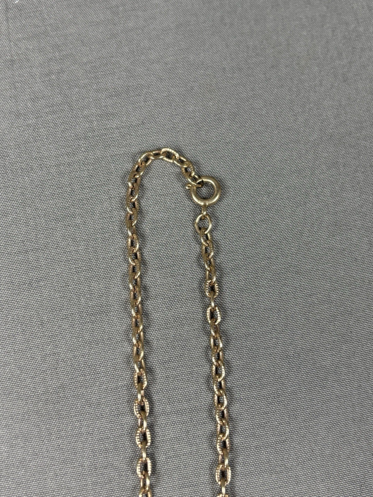 Vintage Sarah Coventry 1950’s Goldtone Roman Clock Design Pendant Necklace