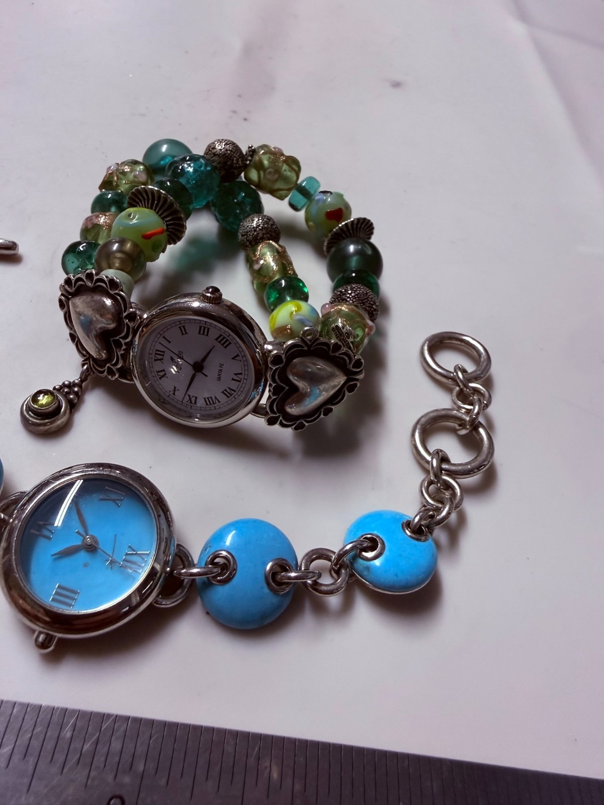 Collection Lot Great Vintage and Modern Sterling Silver Wristwatches – X6