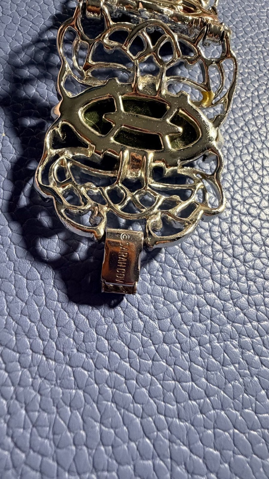 Vintage Sarah Coventry Carousel Silver Tone Multi-Color Cabochon Bracelet and Ea