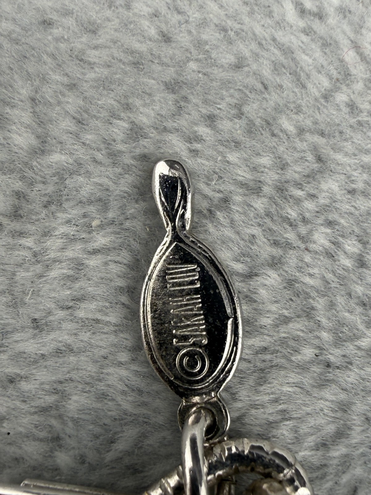 Vintage Sarah Coventry Cancer Zodiac Necklace Talisman Of Love 26″ Signed