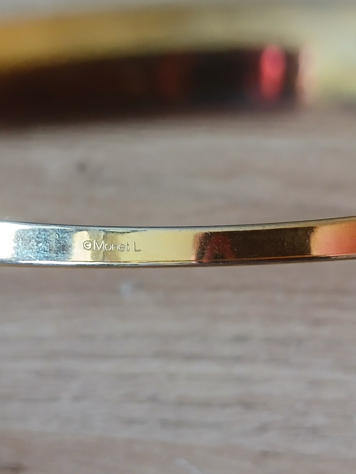 Lot 3 Vintage Bracelet MONET Gold Tone 7,5″