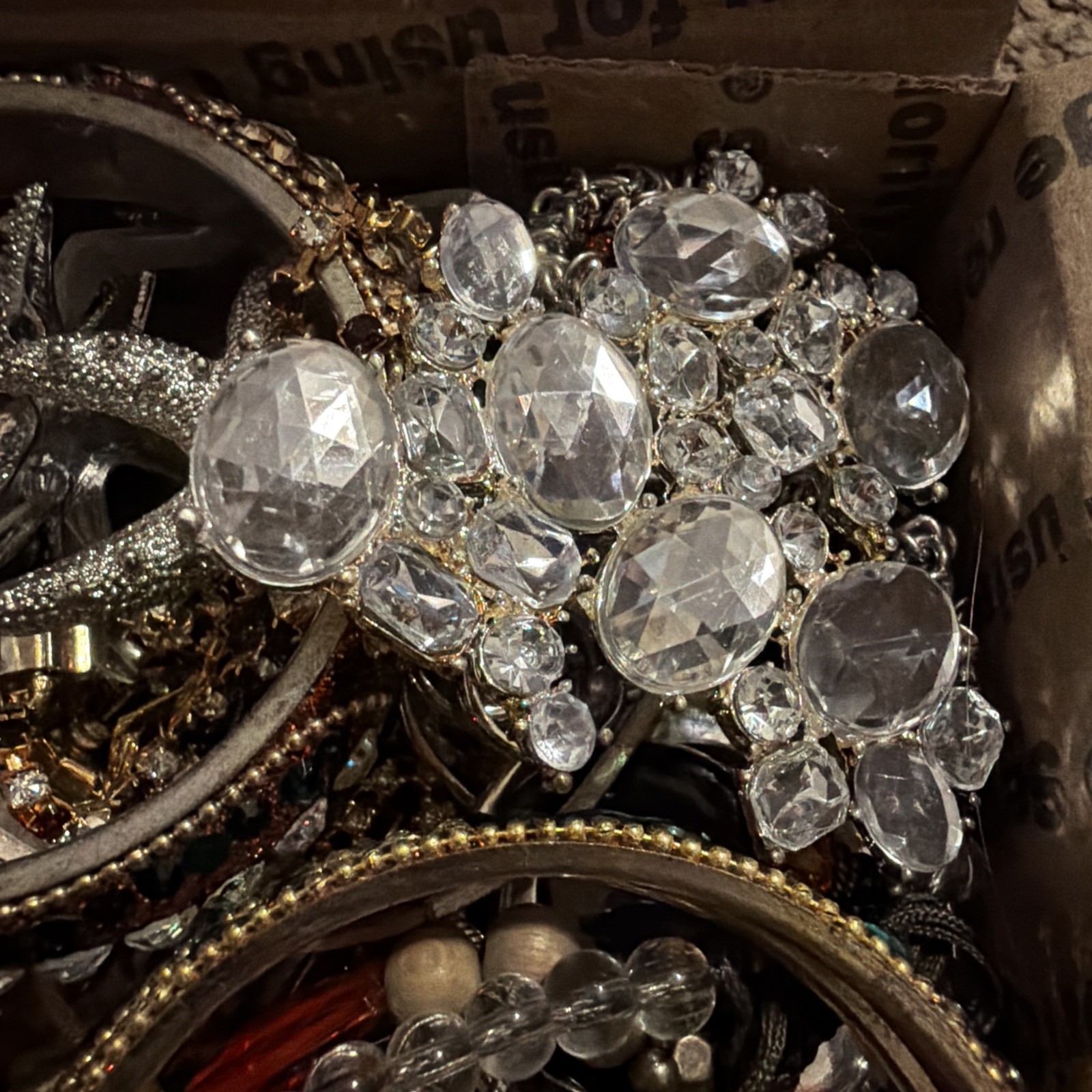Vintage to Now Jewelry Lot, All Wearable Untested. No Broken. Box A10