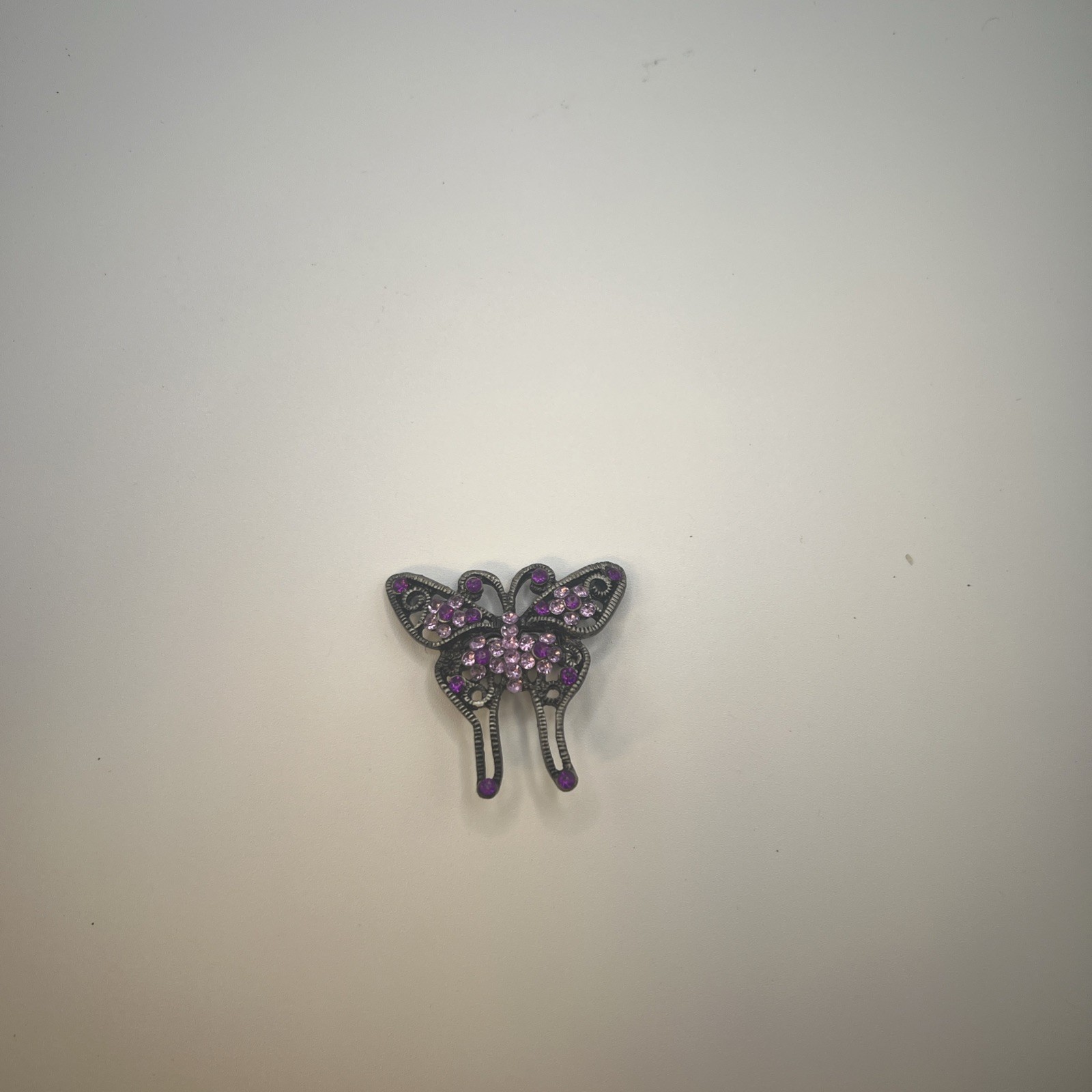 Butterfly Purple Brooch