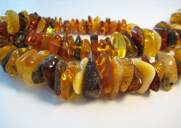 Genuine Massive Amber Beautiful Baltic Amber Necklace 25 inches !!!
