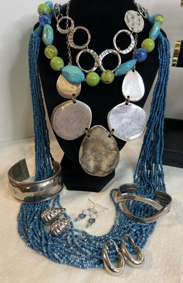 187 PC Boho Southwest Jewelry Lot Western Festival Artisan Statement Y2K