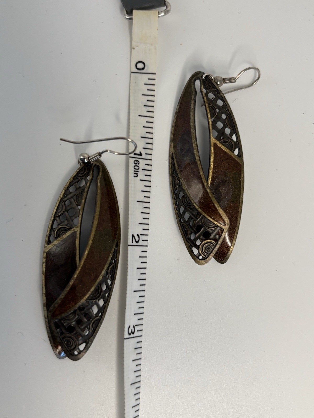 Large Artistic Dangle Earring Vintage Bohemian Earrings