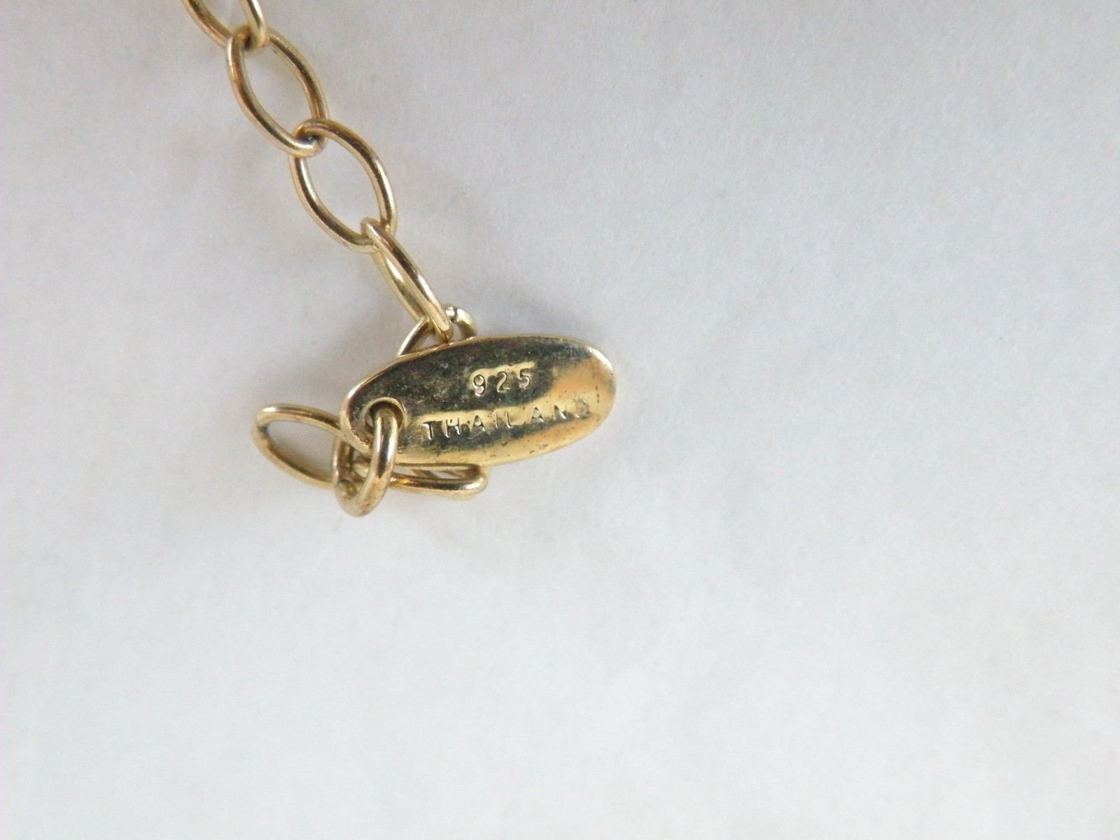 Dallas Prince Gold on Sterling Silver Modernist Marcasite Pendant Necklace