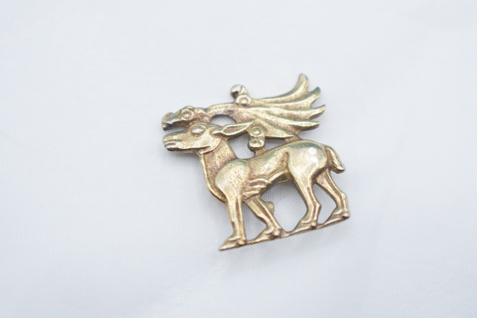 Vintage Mythological Creature Brooch
