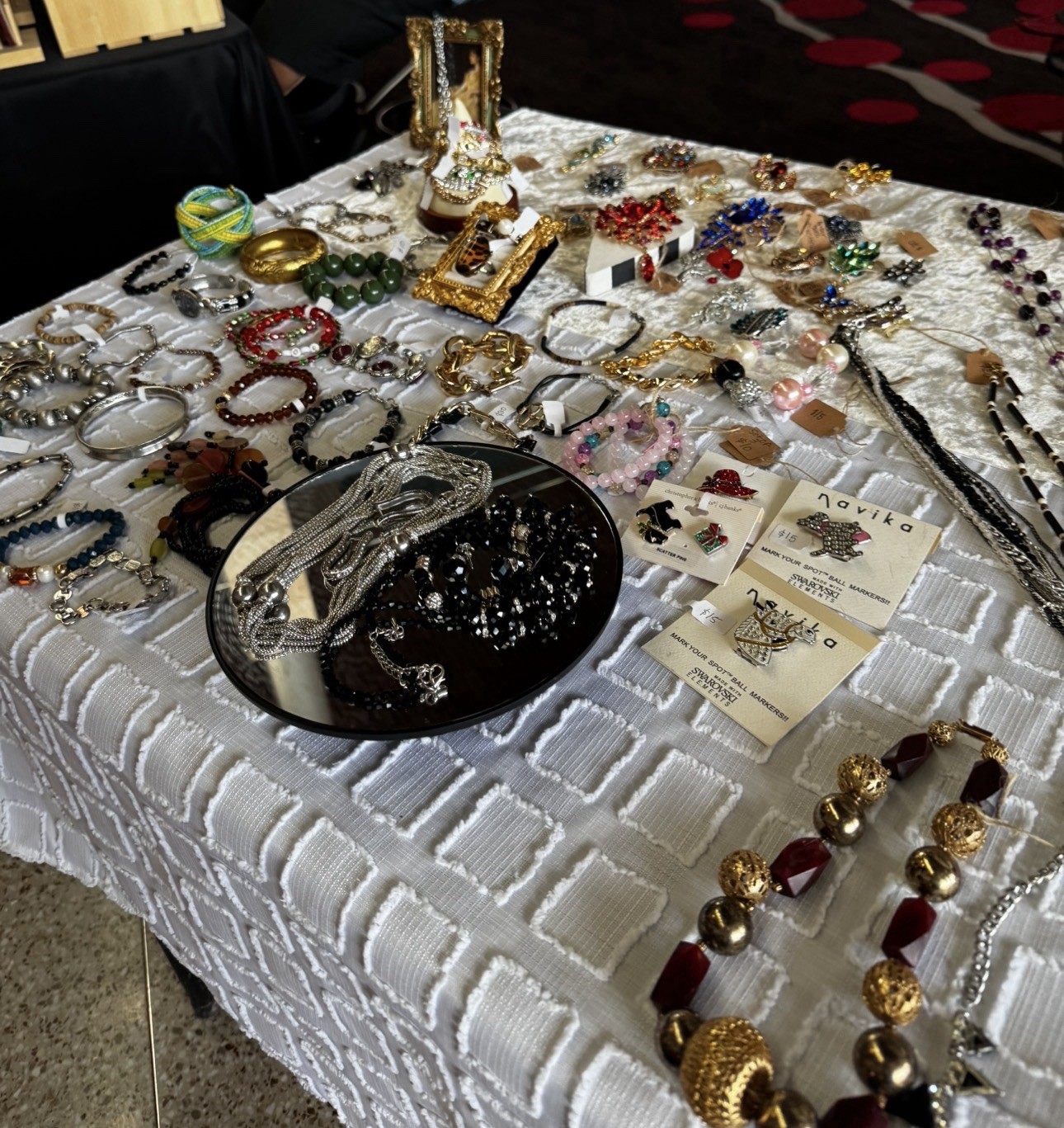 Vintage Jewelry Set 100+pc, Crystal, Stone, Glass, Metal Jewelry NO JUNK