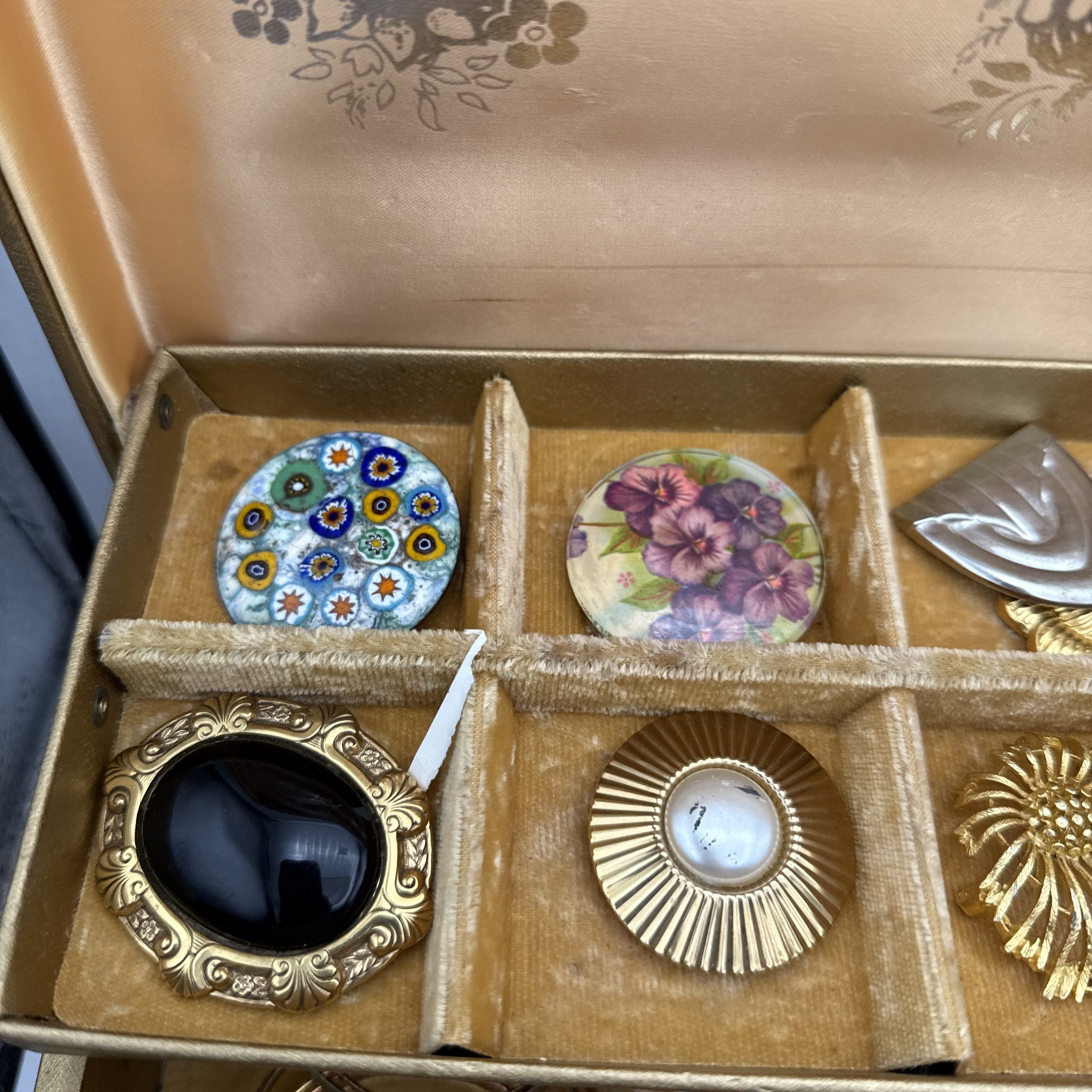 Massive Lady Buxton Filled With Vintage Jewelry READ