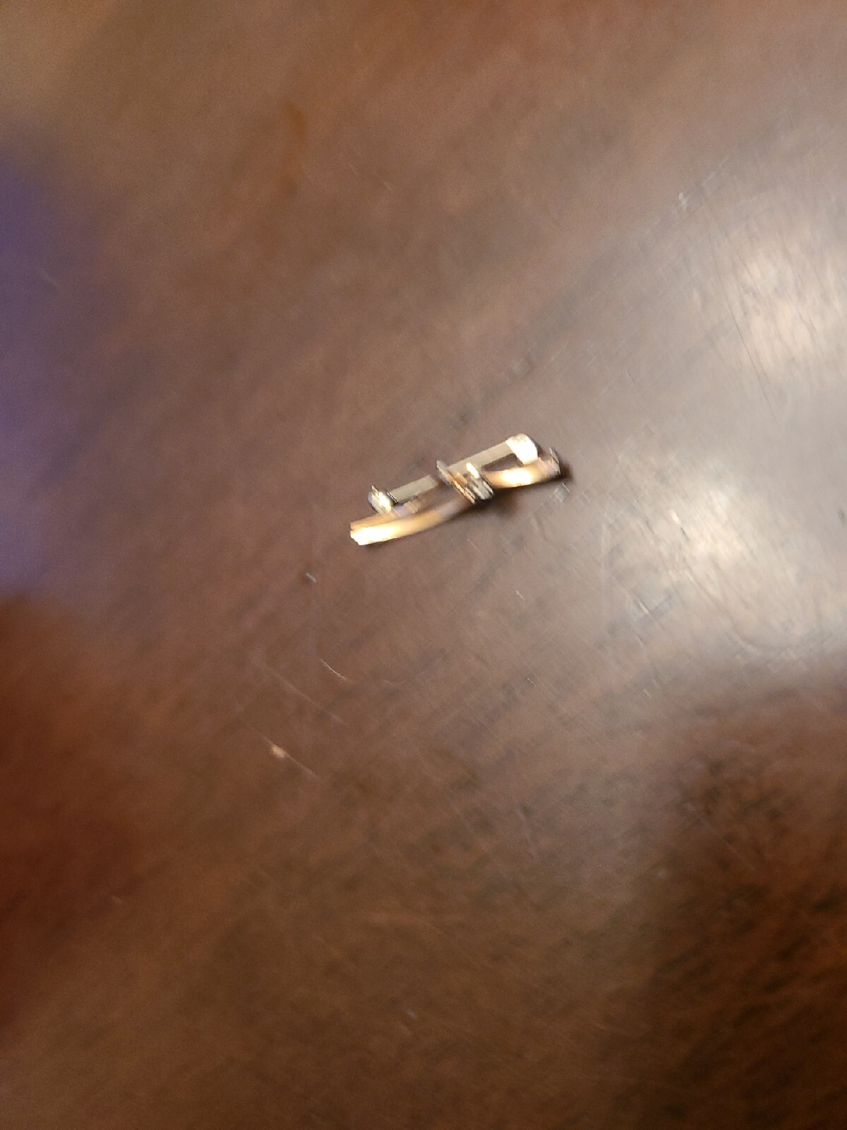 Krementz Gold Tone BROOCH Small, See Pictures