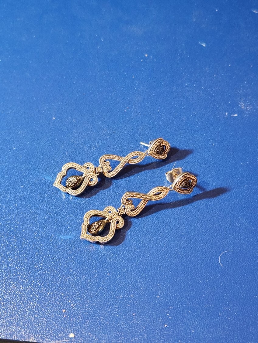 Sterling Silver Dangle Earrings