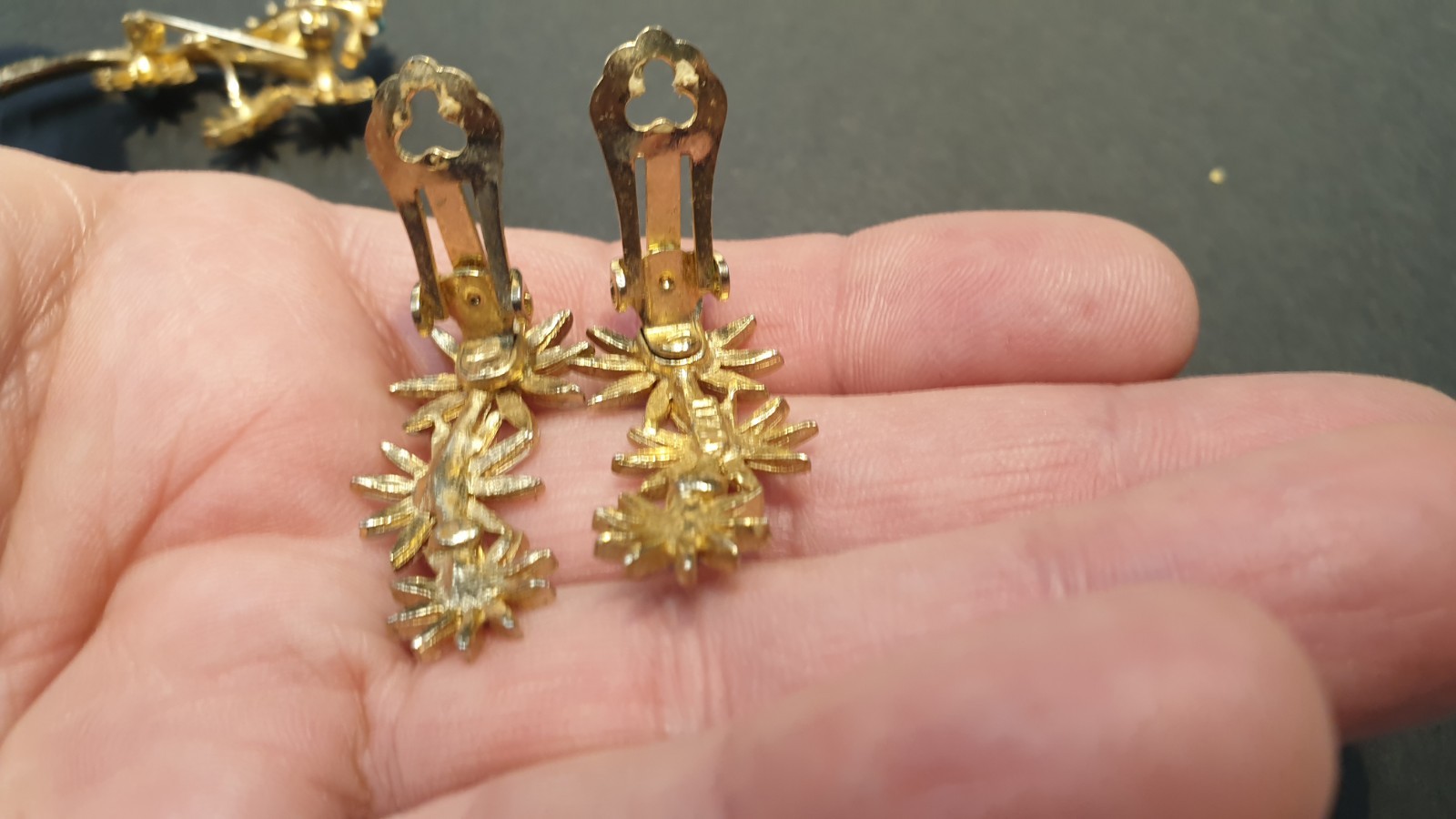 Elizabeth Reimer Vintage & Incredibly Desirable Brooch & Earrings Set… So Rare