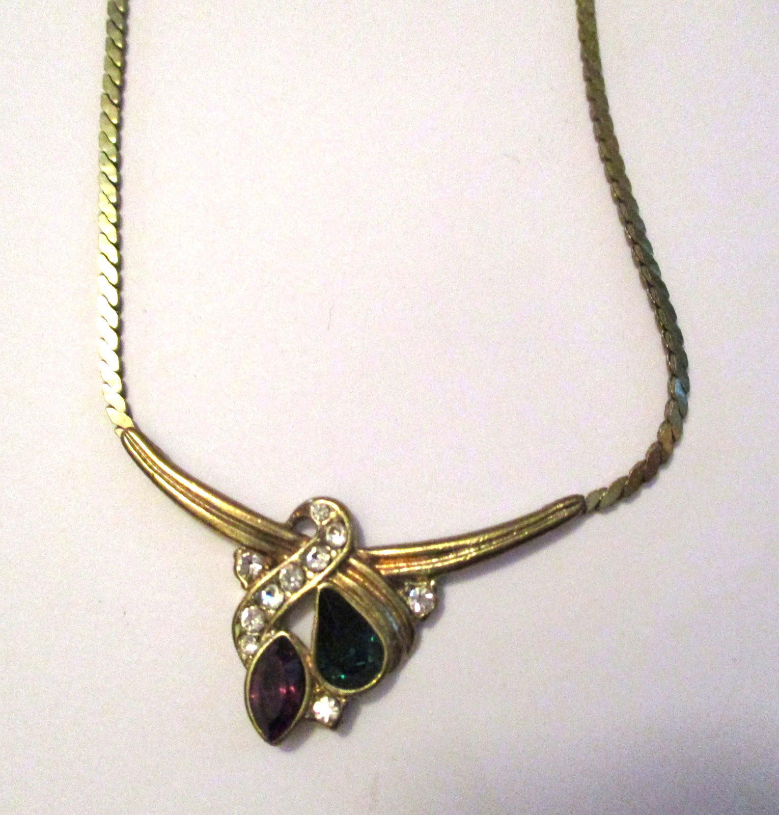 VINTAGE COSTUME JEWELRY NECKLACE ~ ESTATE CLEAN OUT FIND ~ L@@K!