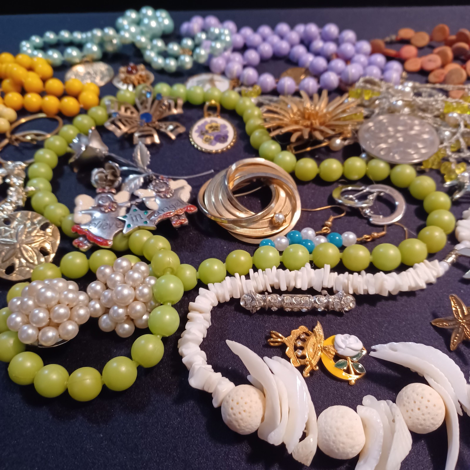 Estate 1 lb. of Mixed Jewelry Lot Vintage-Modern – Good Condition