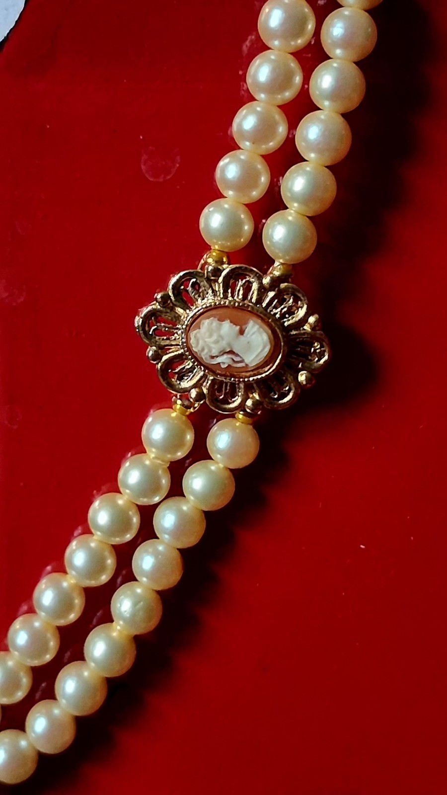 Vintage Estate Jewelry Lot Ussr Laquer Box 18kt H.G.E🔥🔥 Cameo
