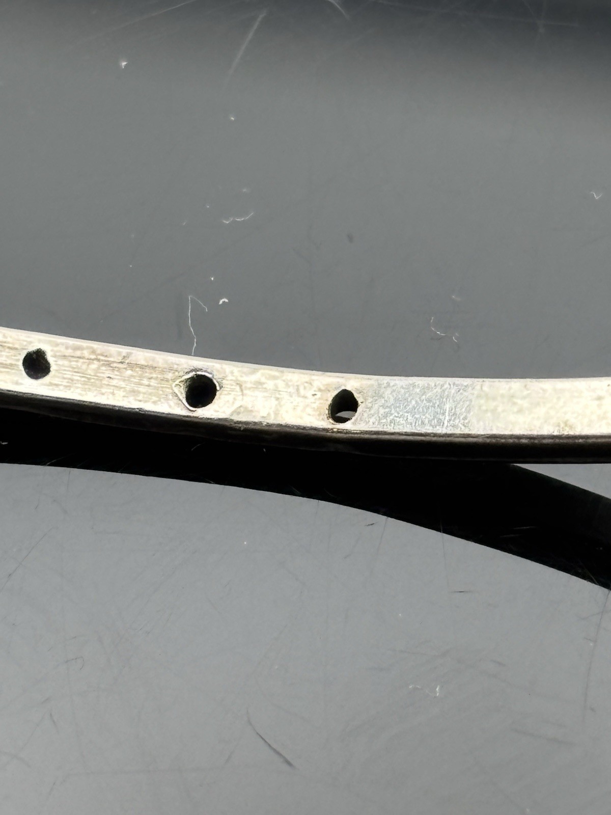 Estate Sterling Silver Bangle Lot x 2 Adjustable & Hook Closure – 6.5″ 6.75″ 21g