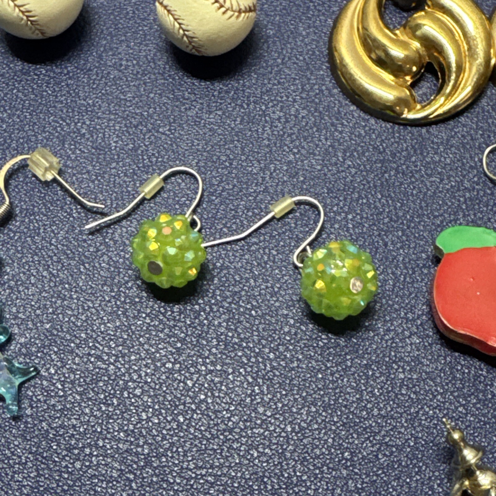 Vintage Napier, Avon Dangle Earrings Pierced Lot Of 22 – See Pictures