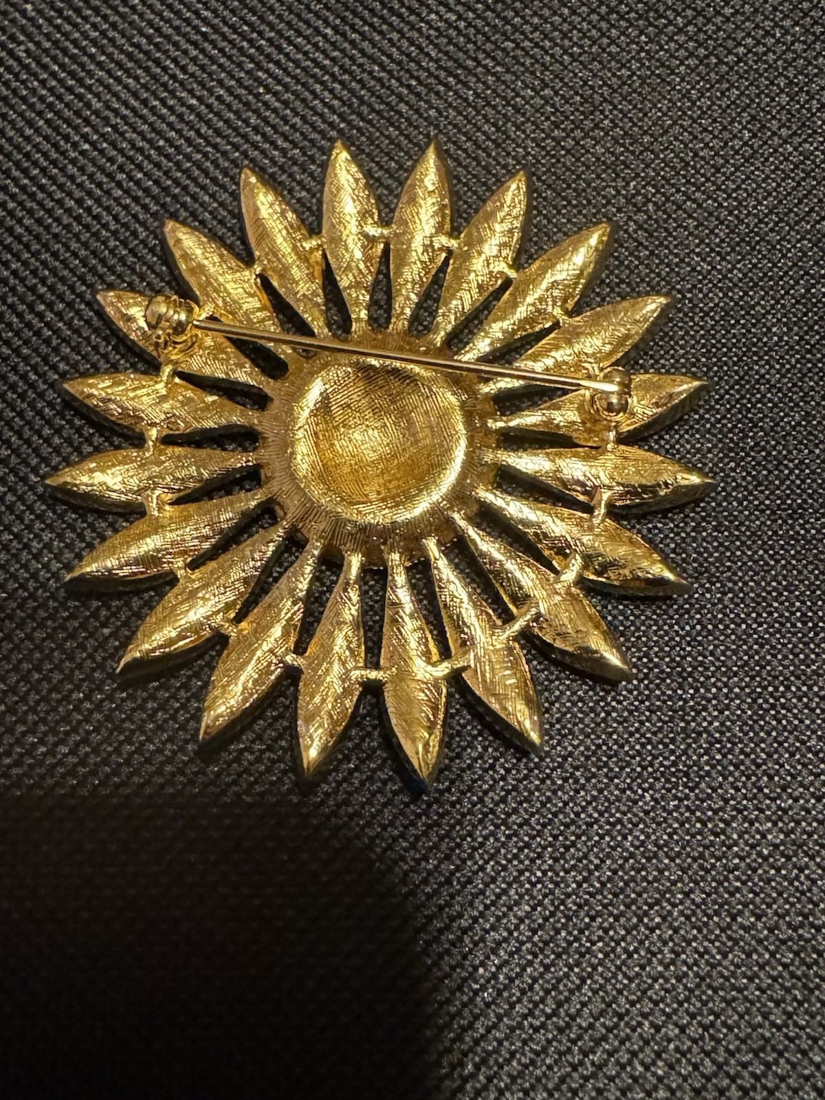 Lot Of Five (5) Rhinestone or Faux Pearl Brooches