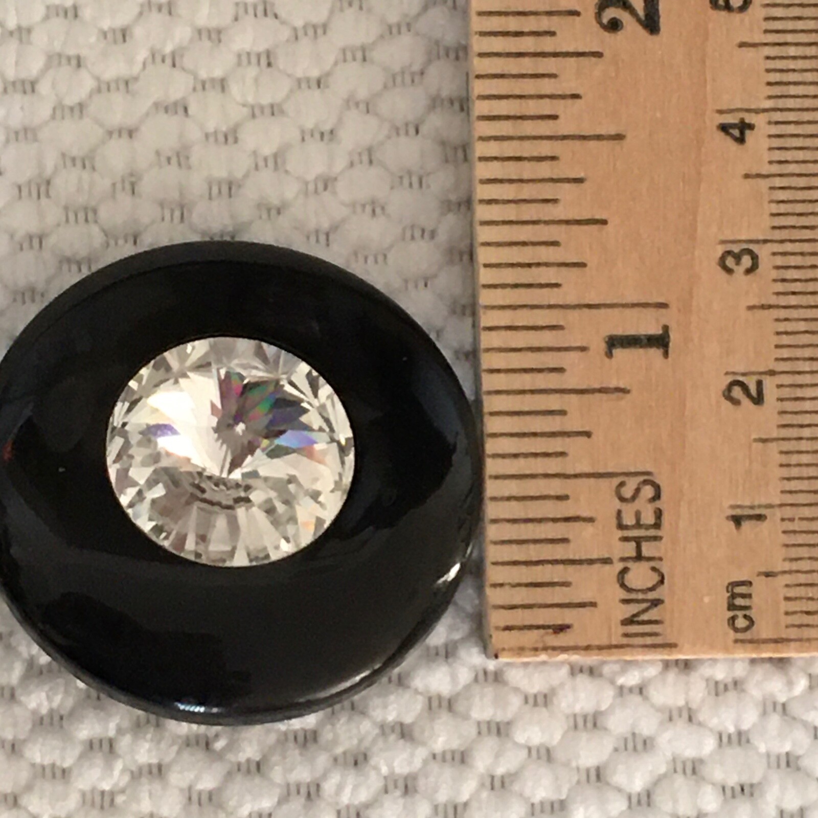 Vintage Rhinestone Clip-On Earrings