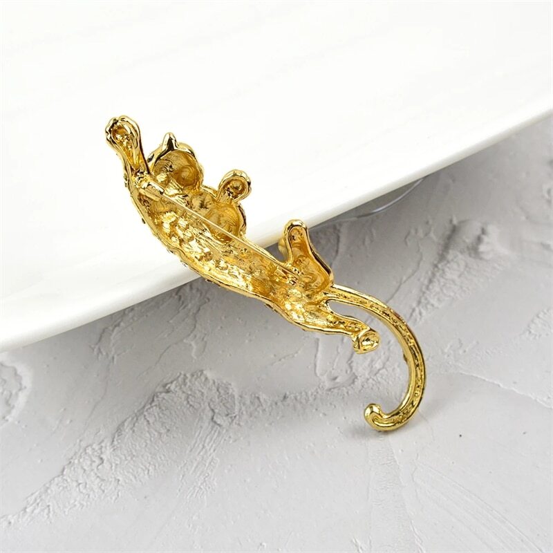 Fashion Leopard Brooch Accessories Corsage Unisex Brooch Brooch Jewelry Pin