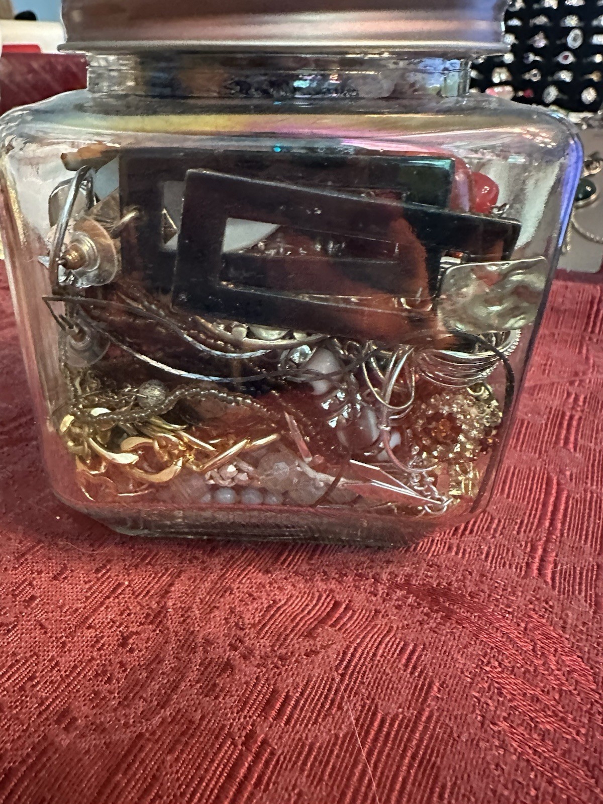 Mystery Jewelry Jar Vintage Signed Wearable Resell Gift 1970s to Current Day 1lb