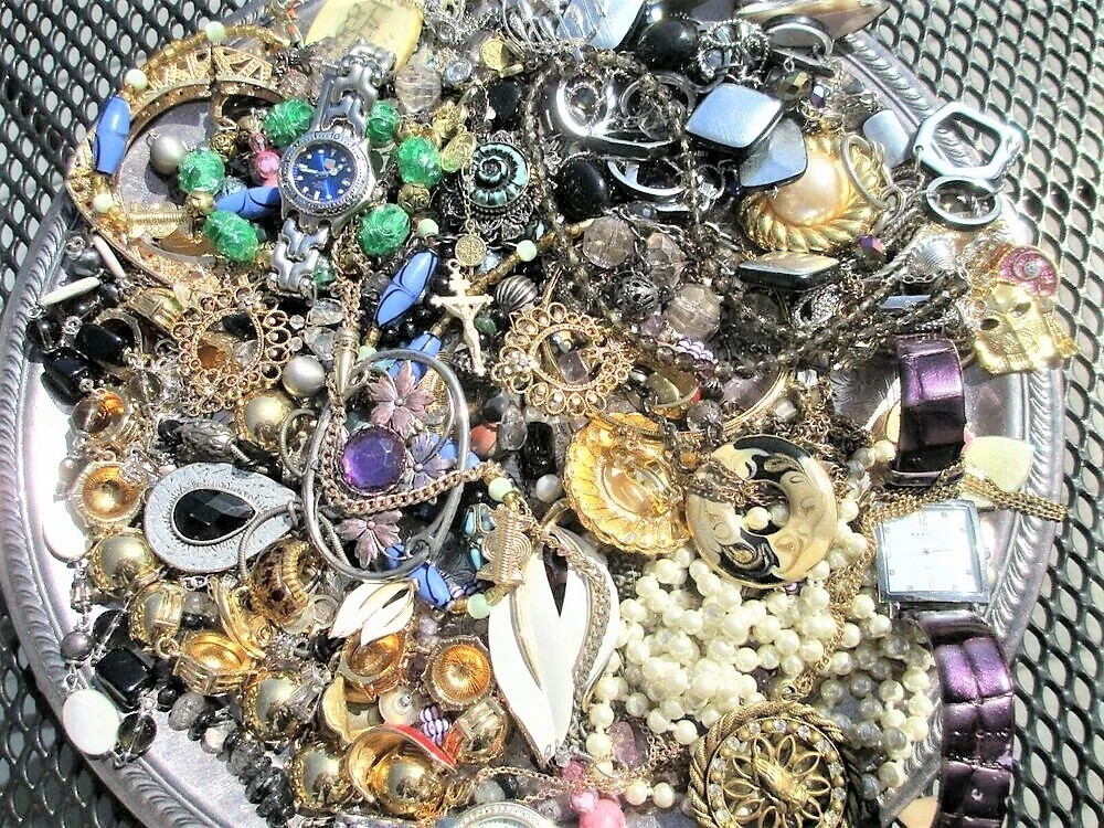 1 LB Mystery LOT NEW Mixed Jewelry Ethnic Vintage NO JUNK ALL WEARABLE Bulk LOT